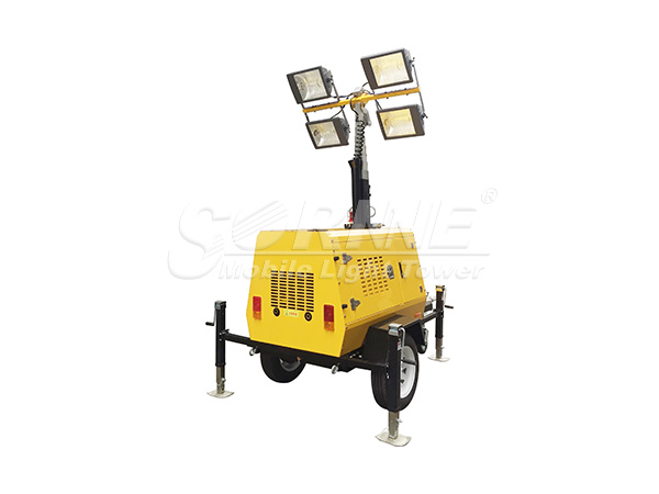 拖车式照明灯塔在社会救援上的应用
